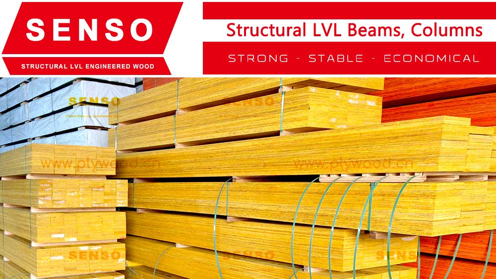 laminated LVL beam